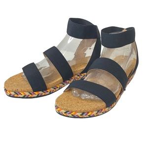 AMELIA GRACE Giselina Multi Color Strap Sandal